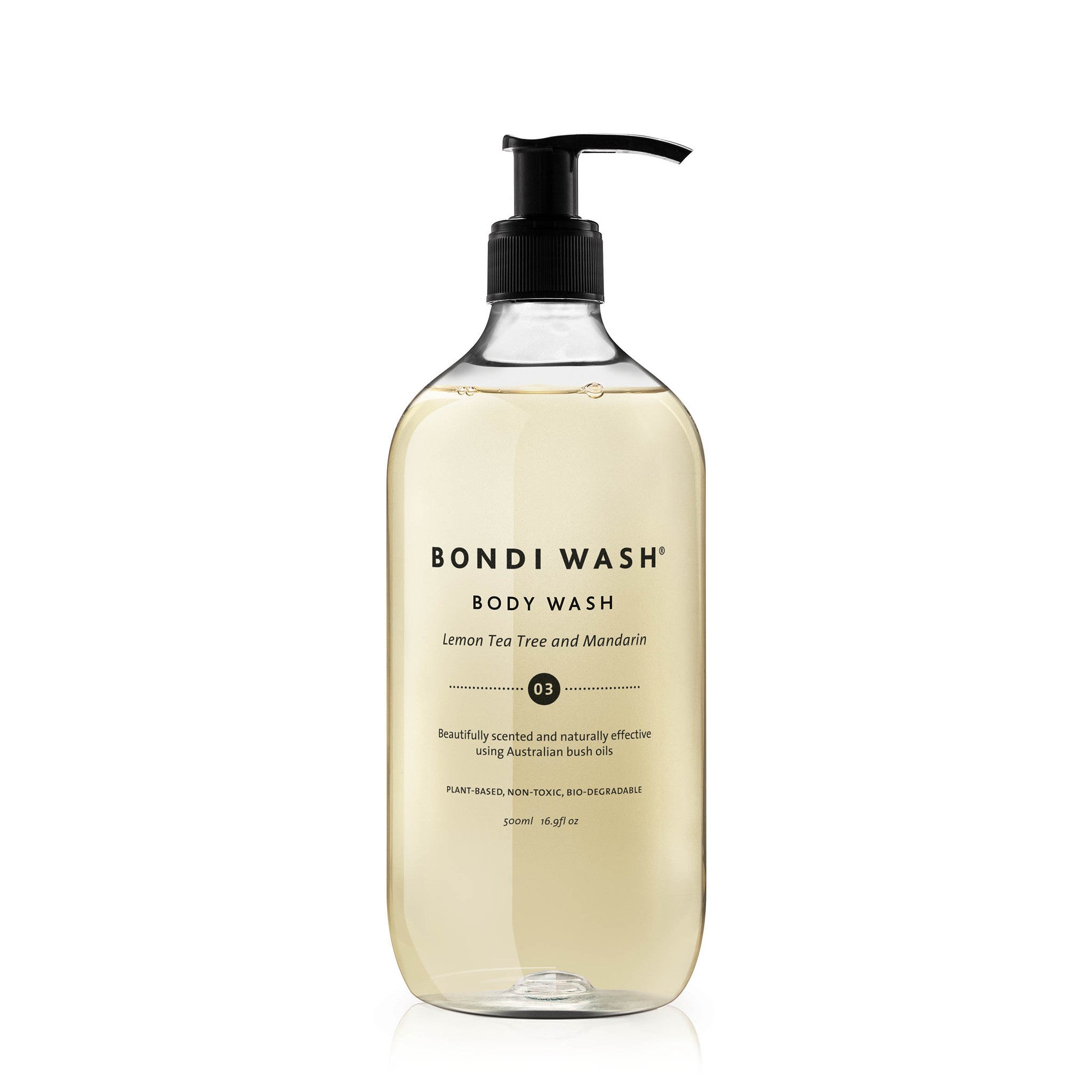 Botanical derived body wash